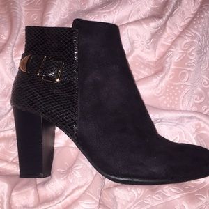 Black booties